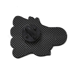 Кот с эмалированными значками для бадминтона&nbsp;LS-JEWB-I052-05EB-02