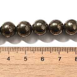 Природного пирита бисер нитей G-H059-A01-03