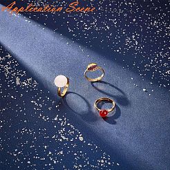 Регулируемые кольца для пальцев из нержавеющей стали 304&nbsp;STAS-F149-21G-E