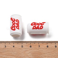 Силиконовые бусины на день отца&nbsp;SIL-V006-02C