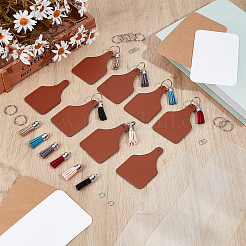 30 шт. бирки из искусственной кожи DIY-OC0014-24