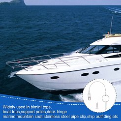 Булавки из нержавеющей стали 316 с кулачком и пружиной STAS-WH0025-09