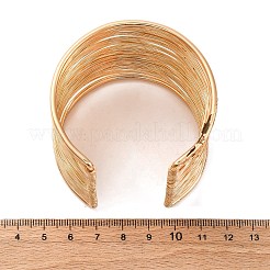 Железо манжеты браслеты&nbsp;BJEW-G741-05KCG