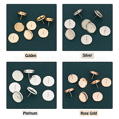 Серьги-гвоздики из нержавеющей стали 304 STAS-UN0016-58