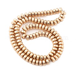 Гальванические нити из синтетических немагнитных гематитовых бусин G-M095-C01-01KCG