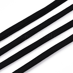 Плоский эластичный шнур из полиэстера длиной 3 м.&nbsp;EC-WH0032-01E