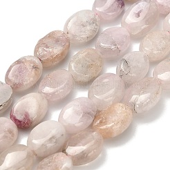 Натуральный розовый морганит бисер нитей G-H335-N01-6x8mm