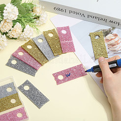 1 набор блестящих акриловых подвесок для бокалов для вина AJEW-GL0001-95