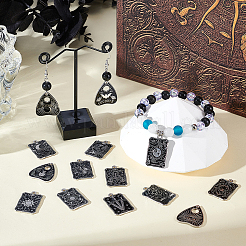 28 шт. эмалевые подвески из сплава Таро&nbsp;ENAM-NB0002-31P