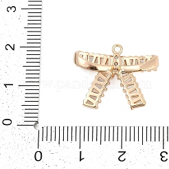 Кубический цирконий из латуни со стеклянными подвесками&nbsp;KK-Q026-04G