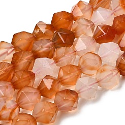 Натуральный красный агат бисер нитей G-Z119-A02-03