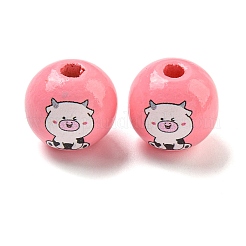 Европейский бисер из натурального дерева WOOD-F014-01D