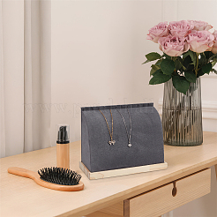 Подставки для ожерелья из искусственной кожи NDIS-WH0006-19B