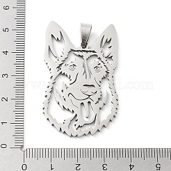 Большие подвески из не тускнеющей нержавеющей стали 201&nbsp;STAS-A090-02P