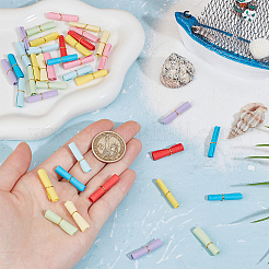 400 шт. 8-х цветная мини-бумага для бутылок желаний AJEW-OC0005-10