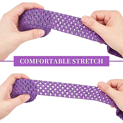 7 пачка 7-х цветных эластичных лент для вязания крючком&nbsp;WCOR-BC0001-02A