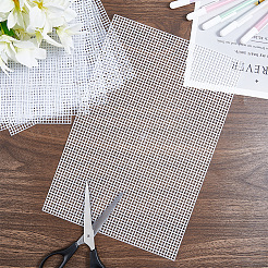 Листы холста pe сетки&nbsp;AJEW-WH20006-217D