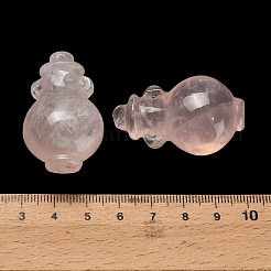 Природного розового кварца подвески&nbsp;G-K403-06