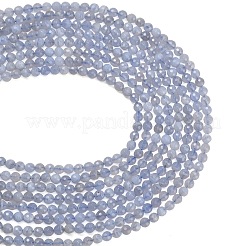 Натуральный голубой кружевной агат бисер нитей&nbsp;G-C280-B07-6mm