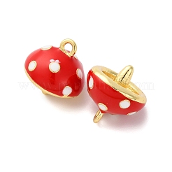 Латунь эмаль подвески&nbsp;KK-F895-08G-02