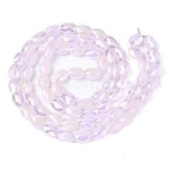 Стеклянные бусины с гальваническим покрытием &nbsp;EGLA-S194-11A-B05