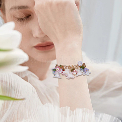 100 шт. Прозрачные акриловые бусины&nbsp;SACR-SP0001-43