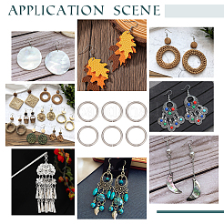 200 шт. Открытые соединительные кольца из нержавеющей стали 304 STAS-AR0002-15