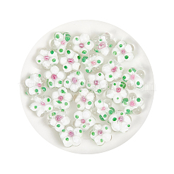 40шт ручной работы бусины лэмпворк&nbsp;LAMP-PA0001-11A