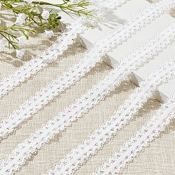 40 м нейлоновых эластичных двухсторонних кружевных лент пико OCOR-WH0101-47B