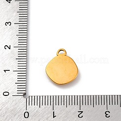 Подвески из нержавеющей стали 304 со стразами STAS-M110-33G