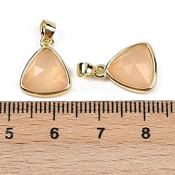 Природного розового кварца подвески G-O176L-17G