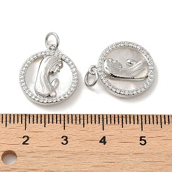 Латунные подвески&nbsp;KK-I656-35P-01