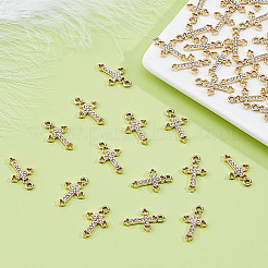 Подвески со стразами из сплава 60 шт.&nbsp;RB-DC0001-13