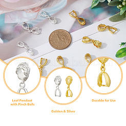 40 шт. 2-цветная стойка с покрытием из латуни&nbsp;KK-DC0002-78