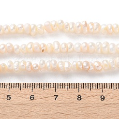 Нити из натурального культивированного пресноводного жемчуга PEAR-I007-02O-01