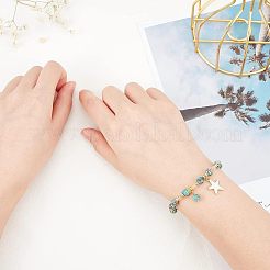 Натуральный хризоколлу драгоценный камень бисер пряди G-OC0001-12