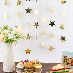 10 шт. бумажные звездные поздравительные баннеры&nbsp;AJEW-CN0005-40B