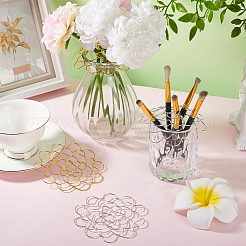 4 шт. 2-х цветные крышки-вставки из нержавеющей стали для цветочных композиций FIND-GA0003-95