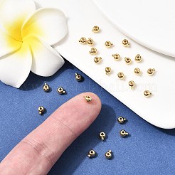 Зажимные бусины из латуни&nbsp;XGR0054G-85G