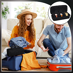 3-слотовый футляр для часов из ткани Оксфорд AJEW-WH0348-719