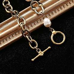 Браслеты из цепей из нержавеющей стали&nbsp;BJEW-F485-02G