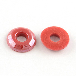 Кабошоны из непрозрачного непрозрачного стекла PORC-R039-8mm-M