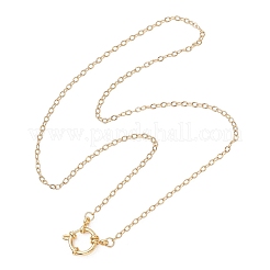 Цепочки из текстурированной проволоки толщиной 2.5 мм из нержавеющей стали 304 с застежками-пружинными кольцами&nbsp;NJEW-JN05710