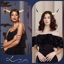 Резинки для волос из коровьего рога OHAR-WH20011-07B