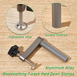 Т-образные зажимы для деревообработки из алюминиевого сплава TOOL-WH0131-04