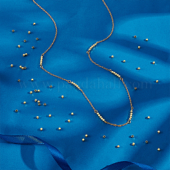 300 шт. латунные разделительные бусины&nbsp;FIND-UN0015-46G