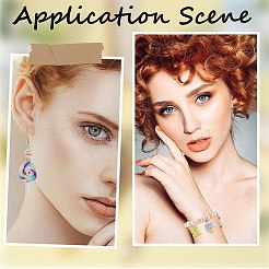 60шт 10 стиля подвески из смолы&nbsp;RESI-SC0002-82