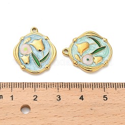 Подвески из нержавеющей стали 304 с эмалью&nbsp;STAS-K306-37G