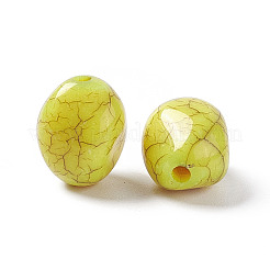 Хрустящие непрозрачные акриловые бусины OACR-C006-35