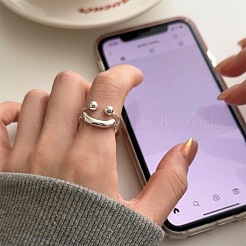 Сплав кольца с улыбающимся лицом FS-WG53BEF-01